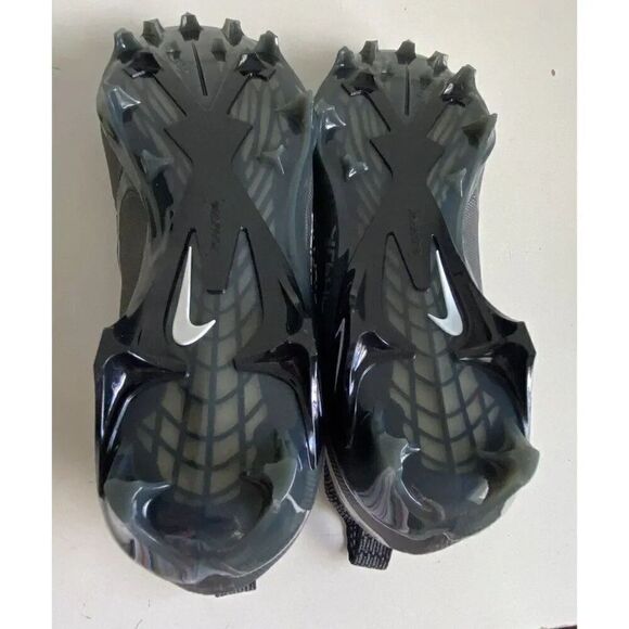 Nike‎ Alpha Menace Elite 3 Mid Football Cleats Black DM1792-004 Men’s Sz 15 main image 6